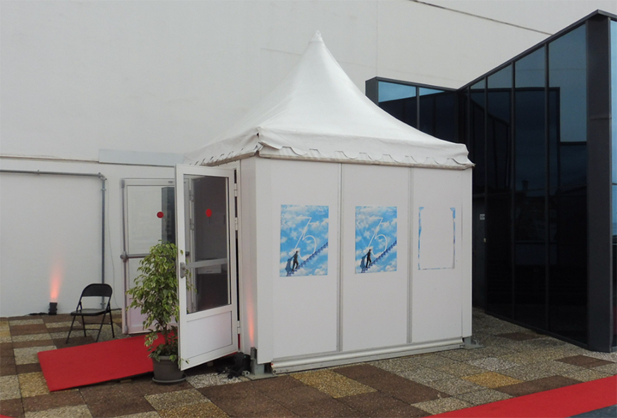 Photo of the outside of a Cannes Lions safe zone.