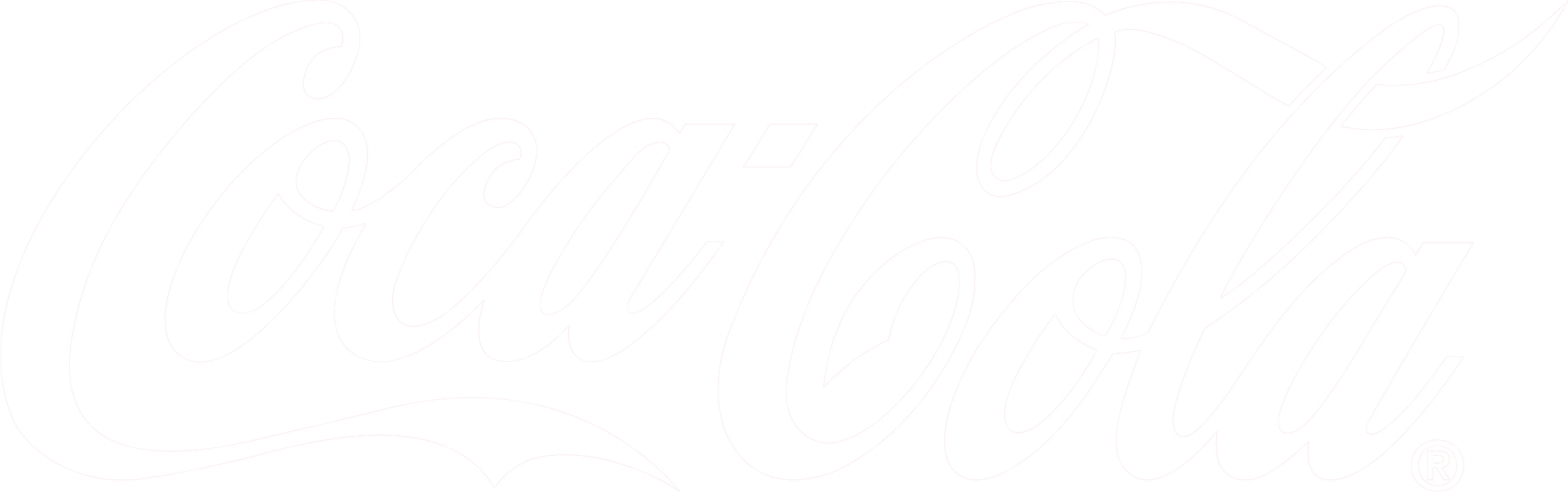 Coca Cola Logo White